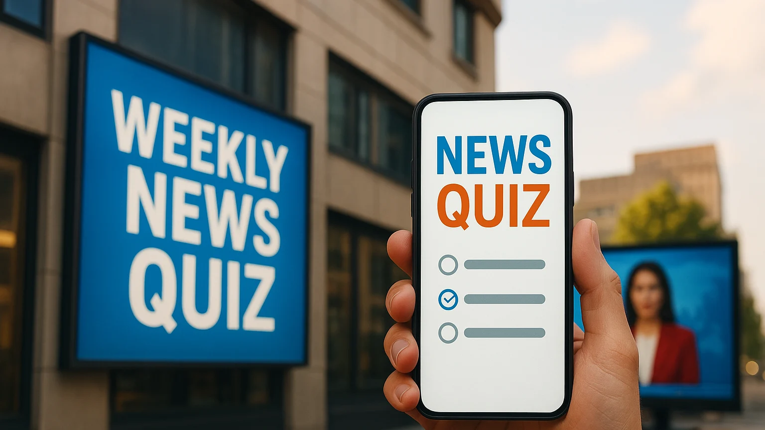 Weekly News Quiz Tests Knowledge of Current Events