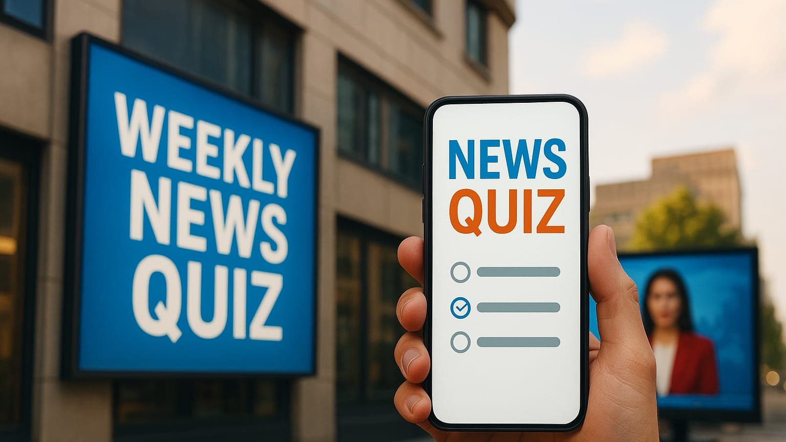 Weekly News Quiz Tests Knowledge of Current Events