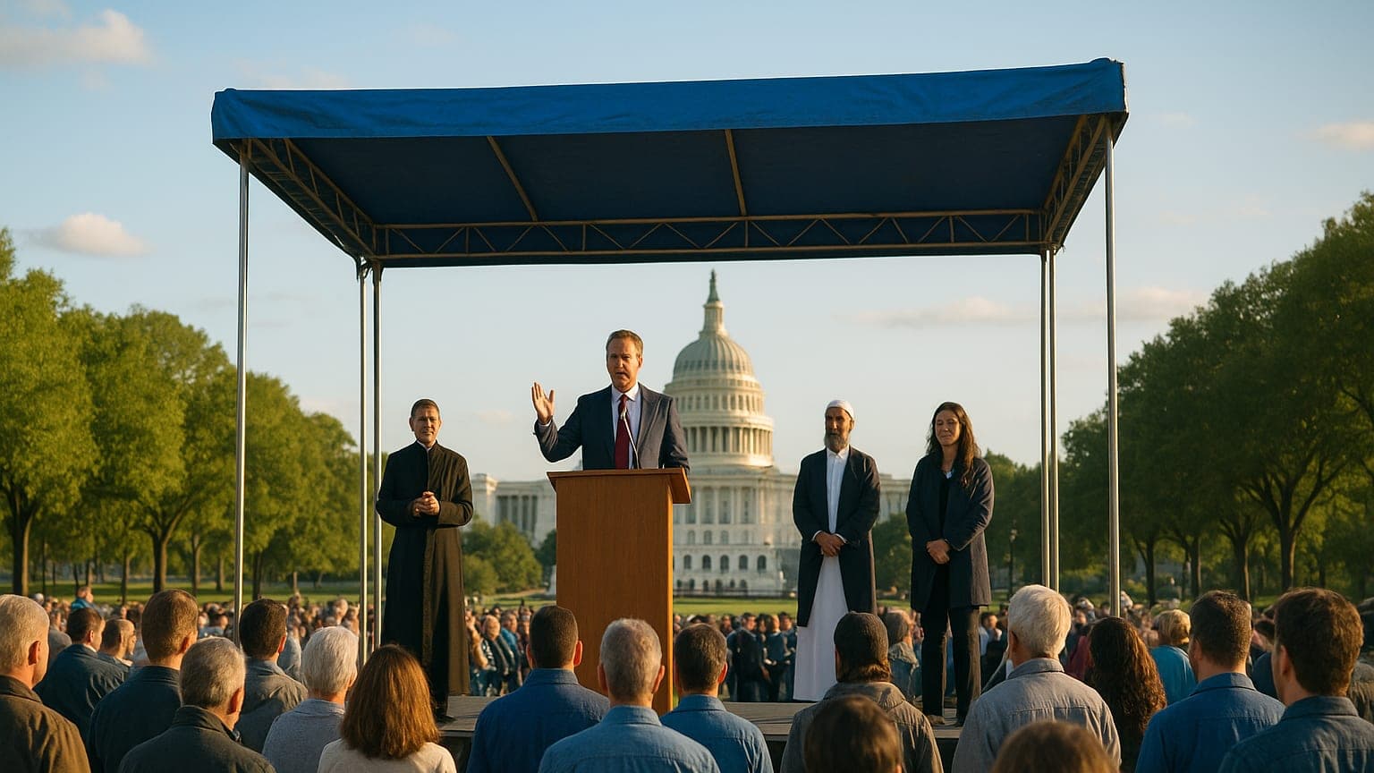 National Mall Prayer Event Features Predominantly Christian Speakers