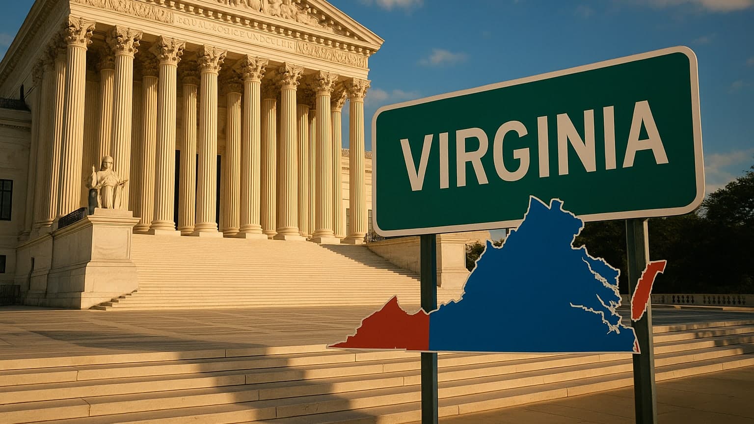 Supreme Court Blocks Virginia's Democratic-Friendly Congressional Map