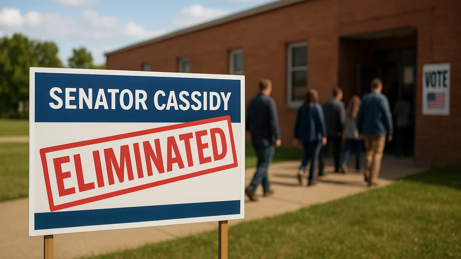 Senator Bill Cassidy Eliminated in Louisiana Republican Primary
