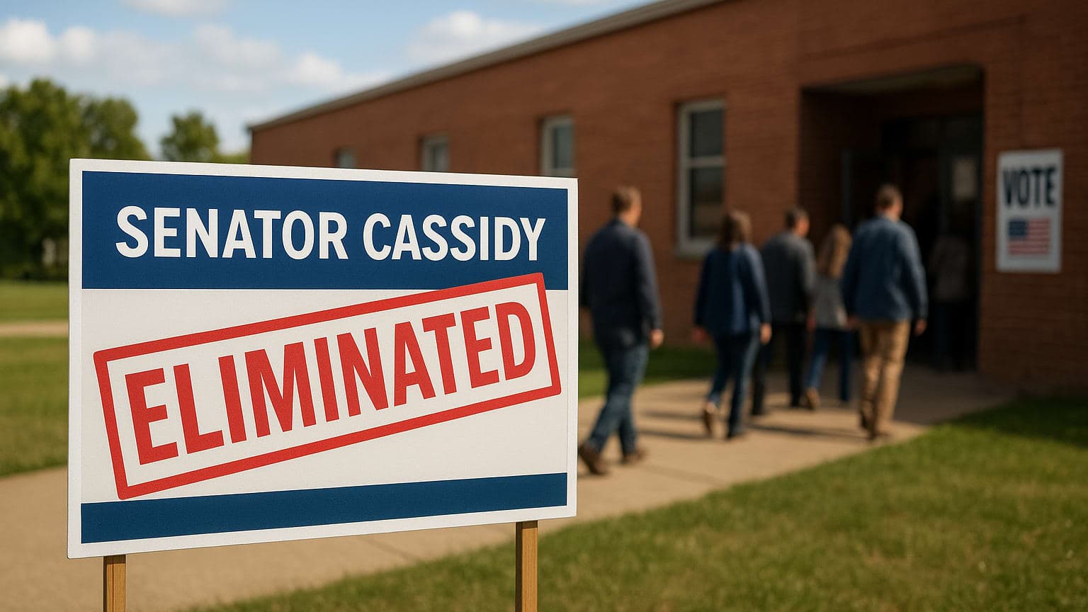 Senator Bill Cassidy Eliminated in Louisiana Republican Primary