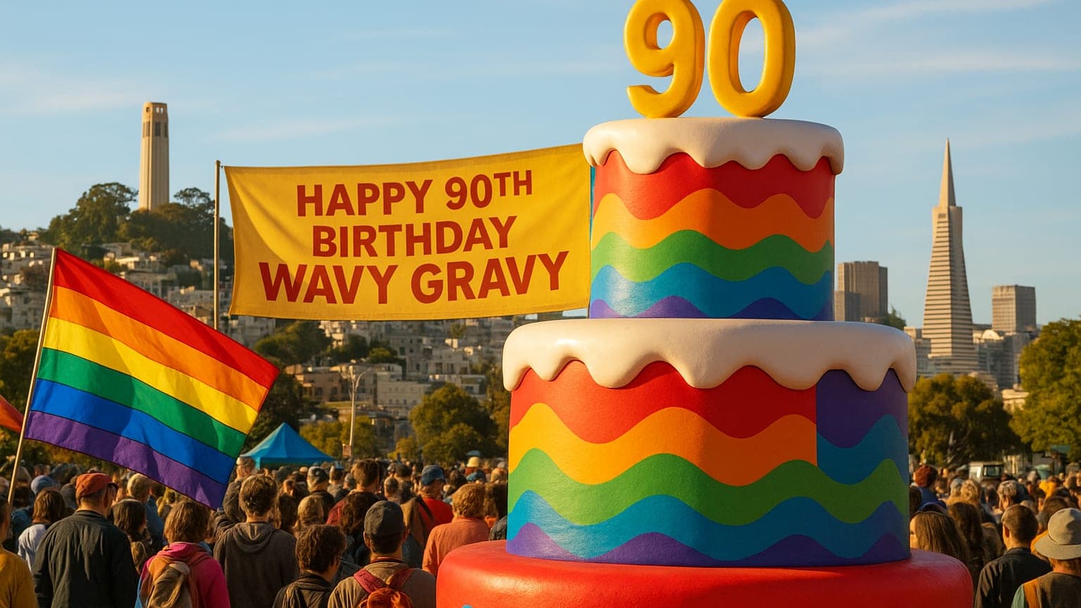 San Francisco Celebrates Wavy Gravy's 90th Birthday