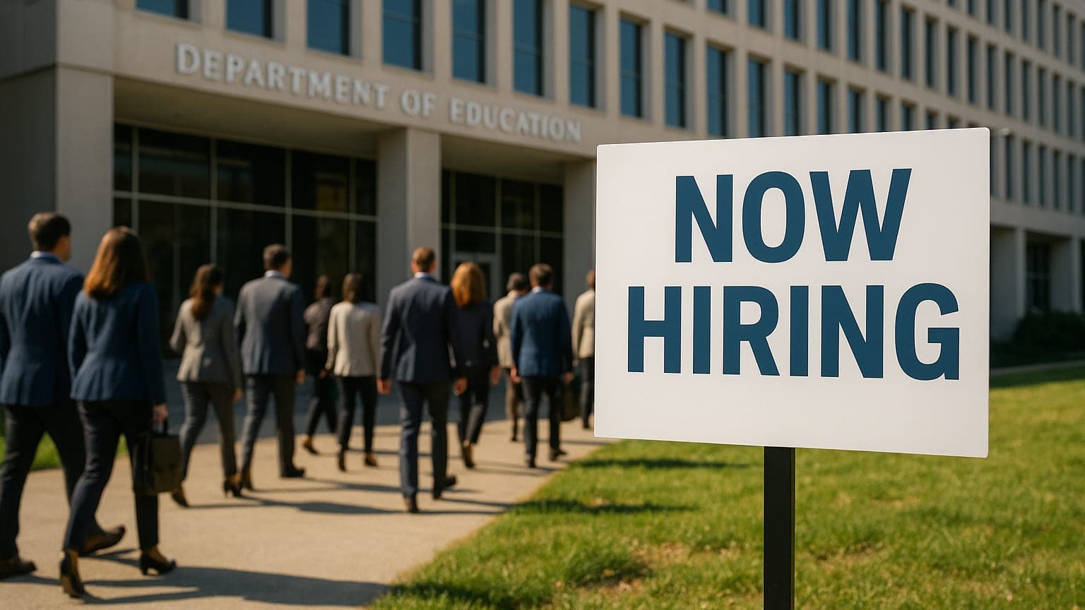 Education Department Hiring Hundreds After Mass Layoffs