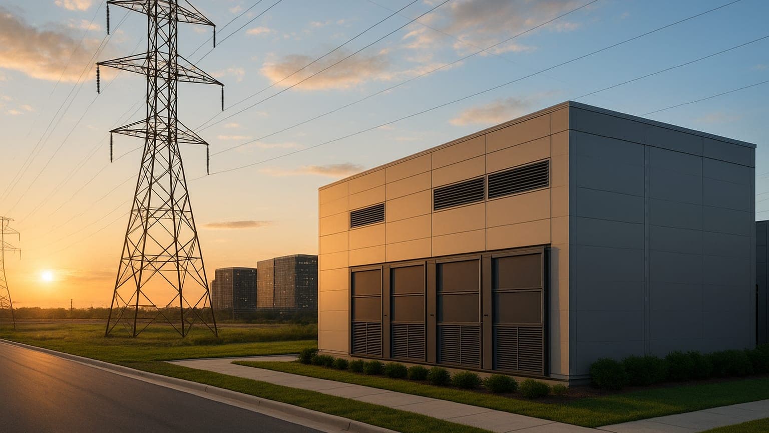 Data Centers Strain Texas Power Grid Capacity