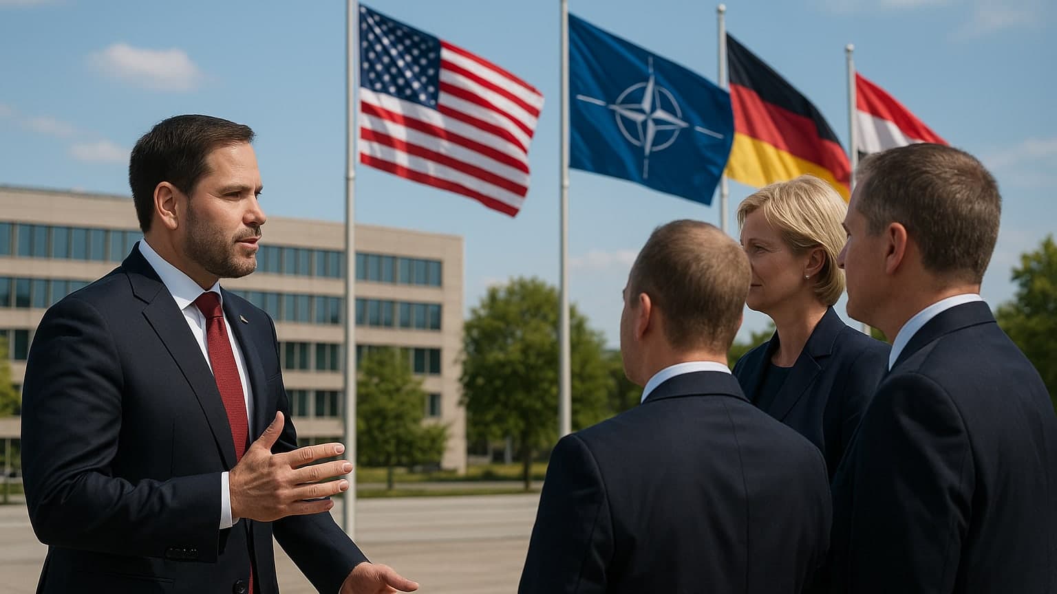 Rubio Meets NATO Allies Amid Troop Deployment Uncertainty