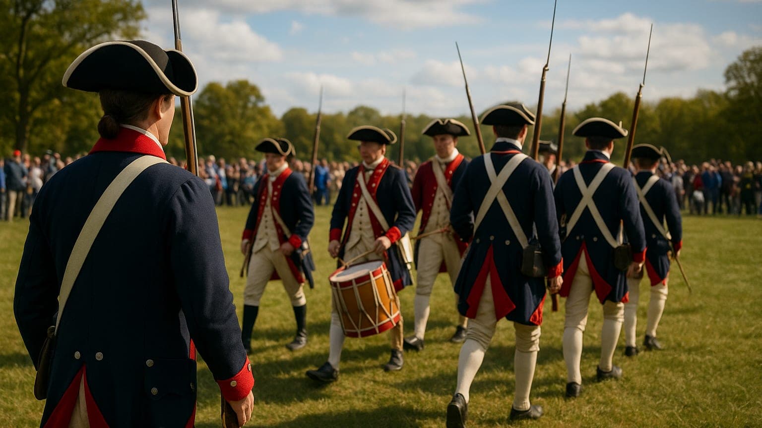 Revolutionary War Reenactments See Participation Surge Before 250th Anniversary
