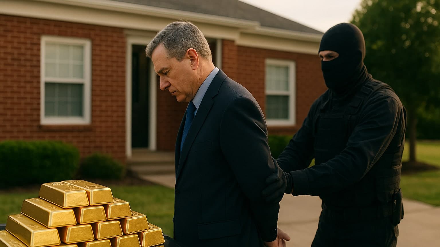 Former CIA Official Charged with Stealing Gold Bars