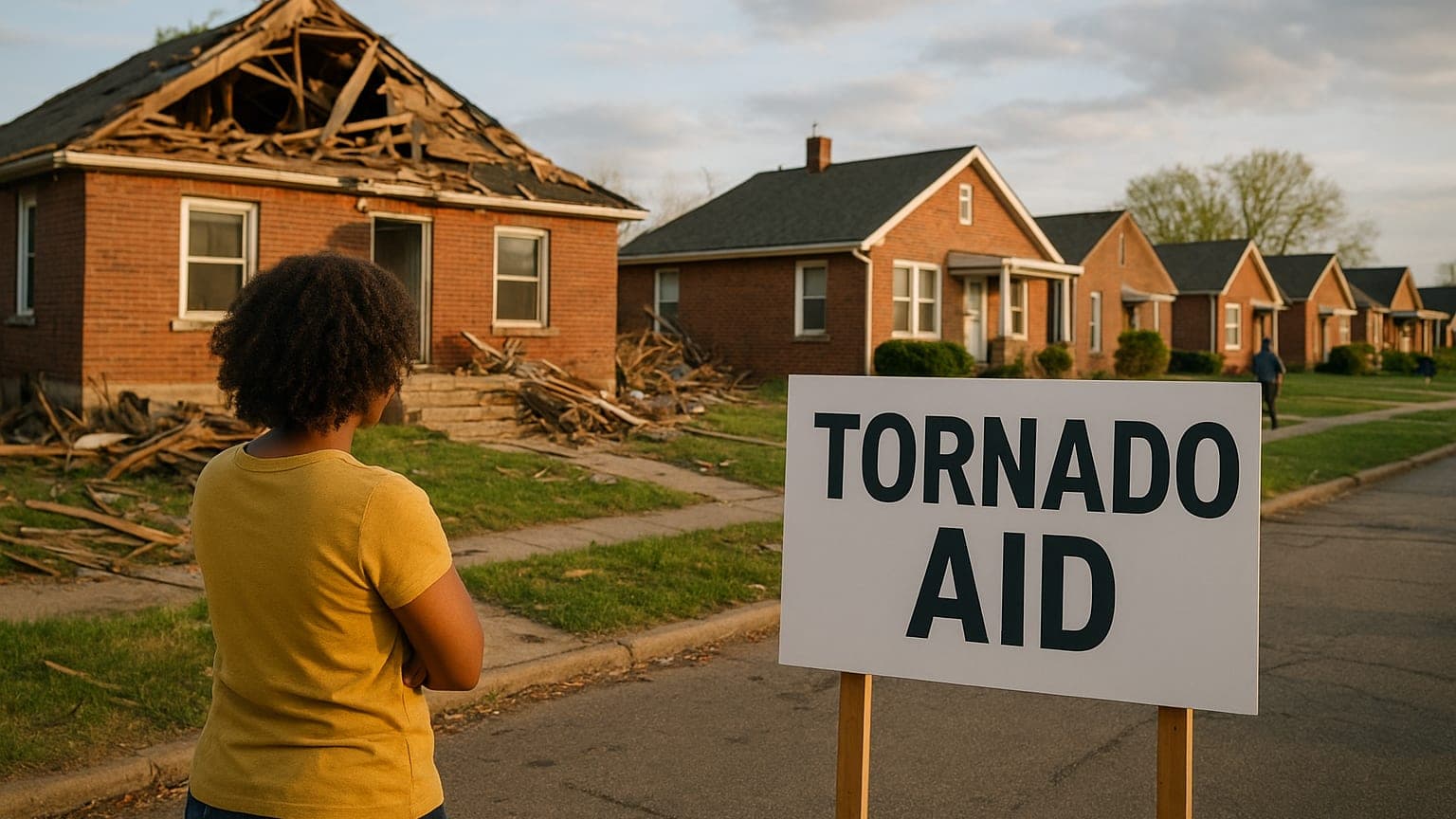 Black Homeowners Still Awaiting Tornado Aid One Year Later