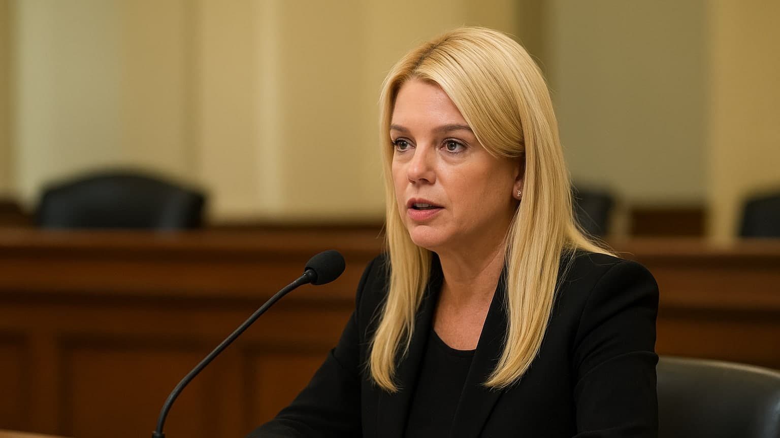 Pam Bondi Testifies on Epstein Files Handling