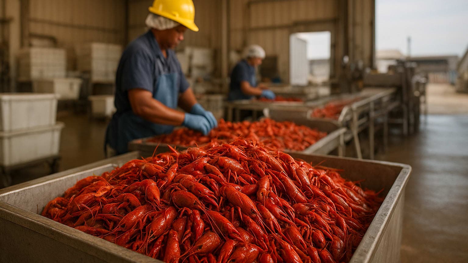 Louisiana Crawfish Industry Faces Crisis Over Worker Visas