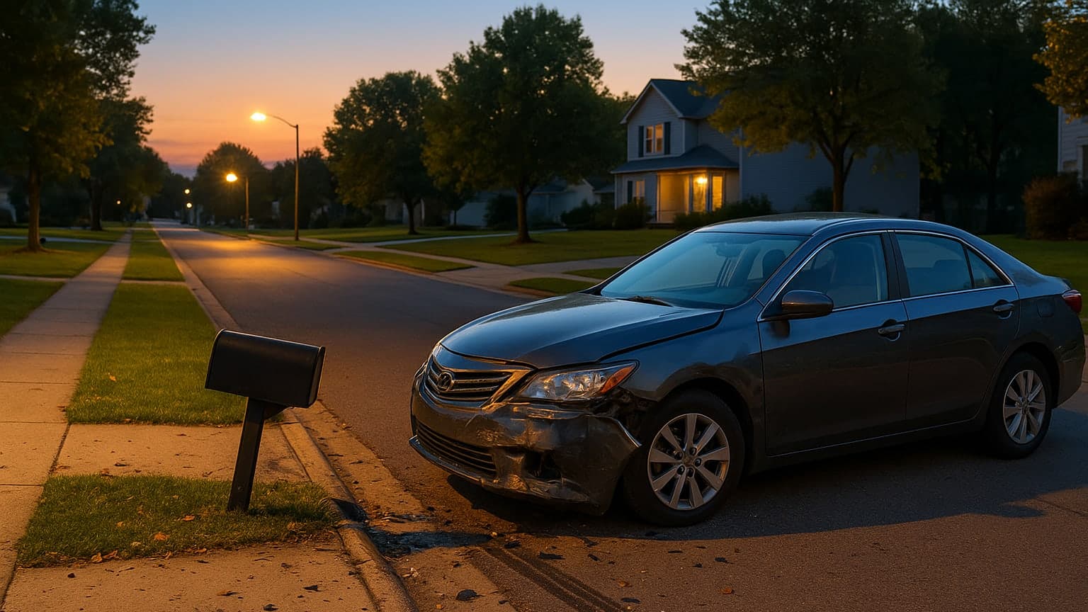 Peterborough Driver Arrested After Sidewalk Collision on Milroy Drive