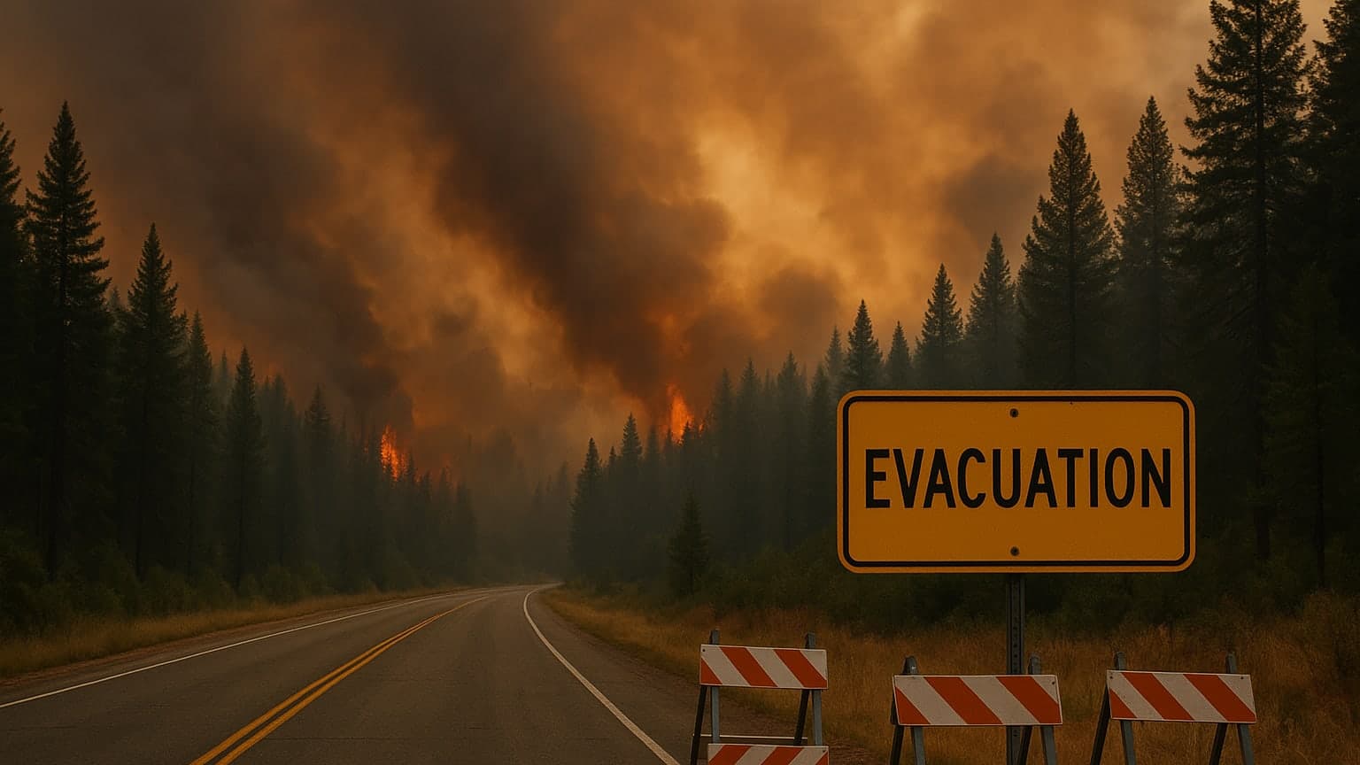 Ontario Calls in Military as Wildfires Rage Across North