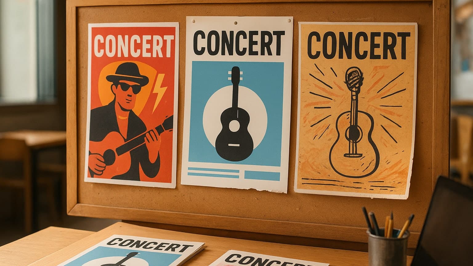 Local Musicians Clash Over AI-Generated Concert Posters