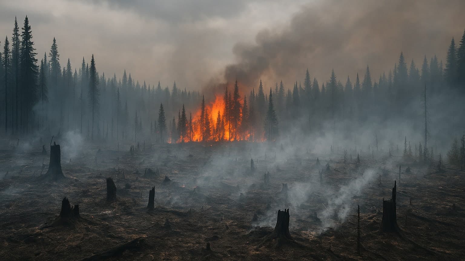 173 Active Wildfires Rage Across Ontario's North