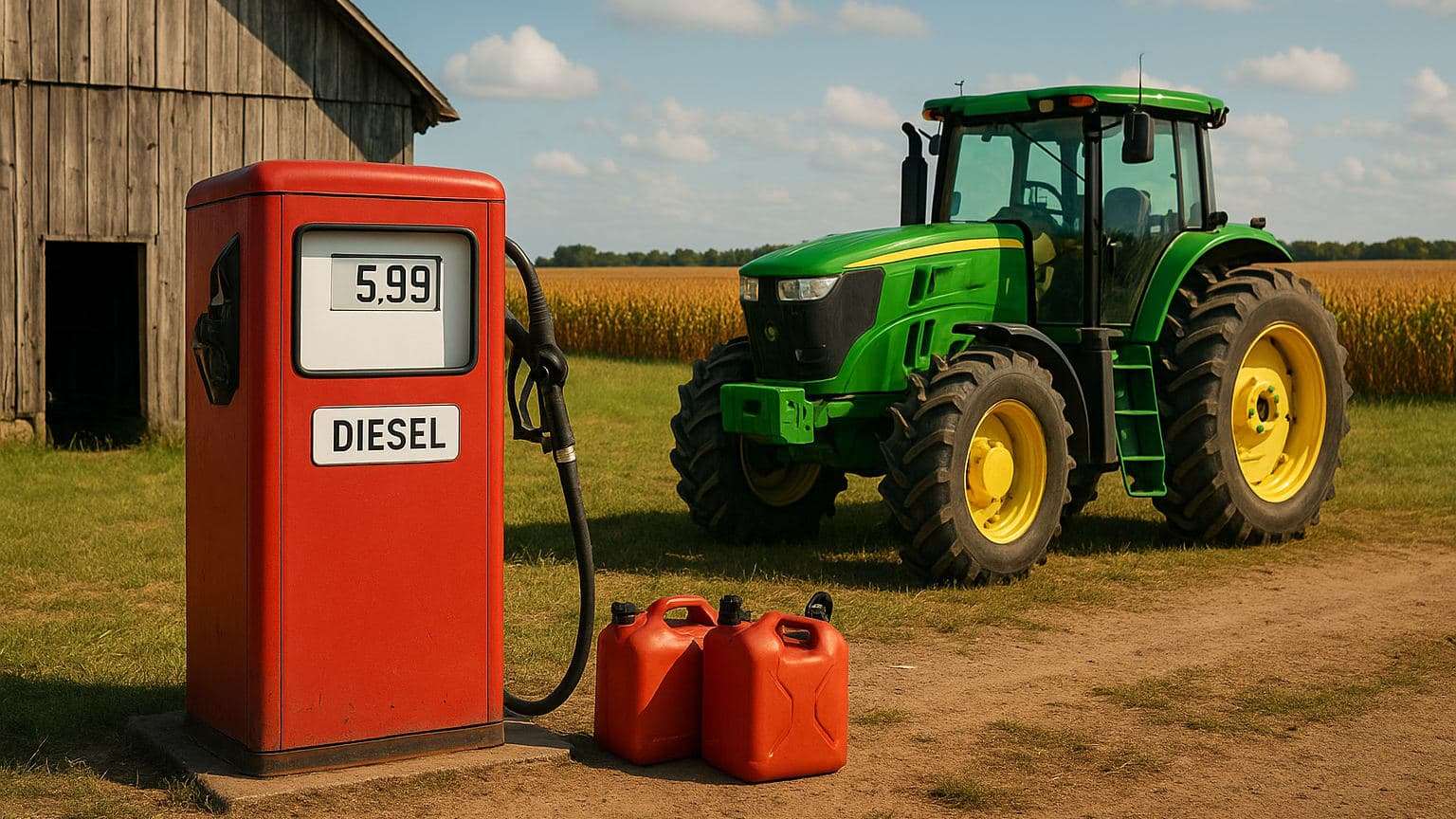 Ontario Farmers Seek Relief as Diesel Hits Record High
