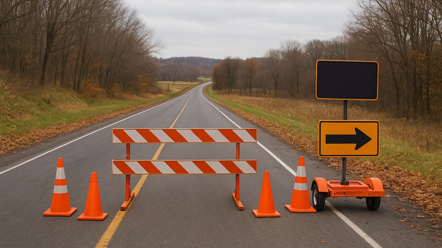A1 Closures Near Peterborough Start Wednesday, Run Until December