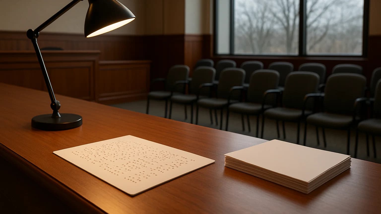 Blind Voter's Rights Case Opens at Tribunal
