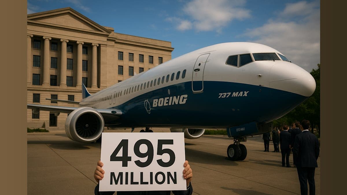 Jury Awards $49.5 Million in Boeing 737 MAX Crash Case