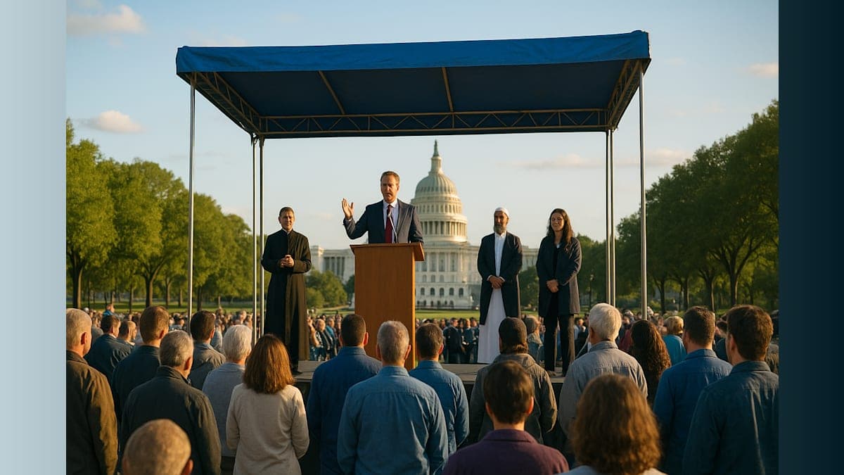 National Mall Prayer Event Features Predominantly Christian Speakers