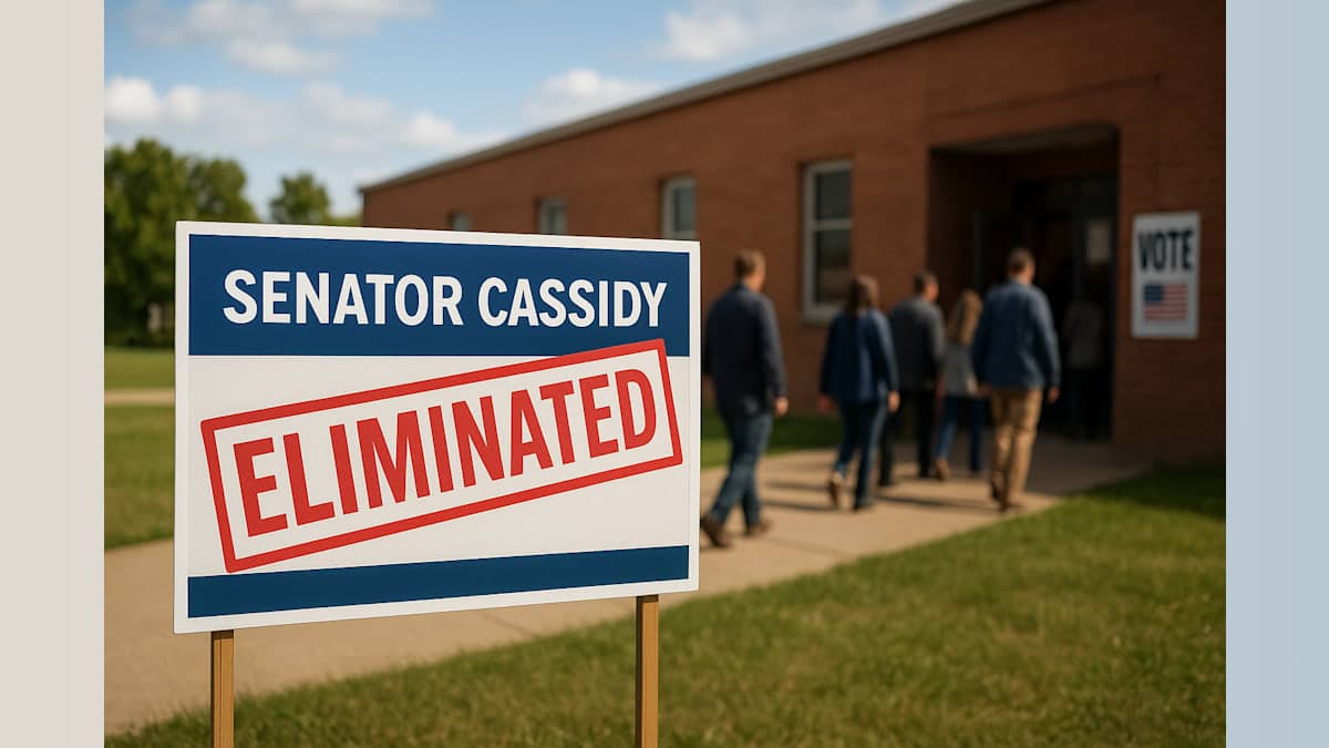 Senator Bill Cassidy Eliminated in Louisiana Republican Primary