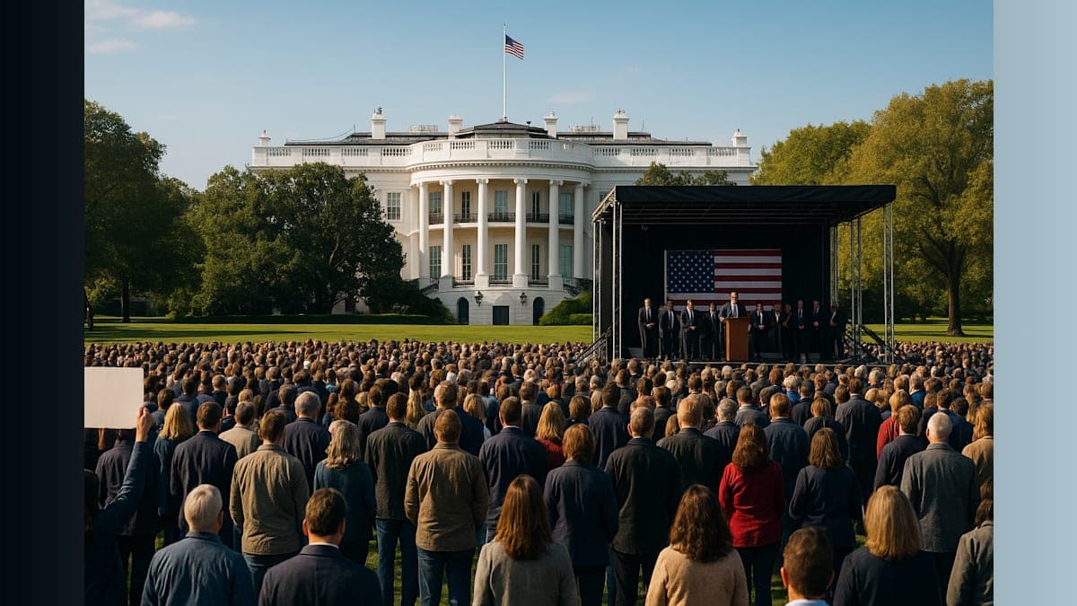 White House Organizes National Mall Prayer Gathering