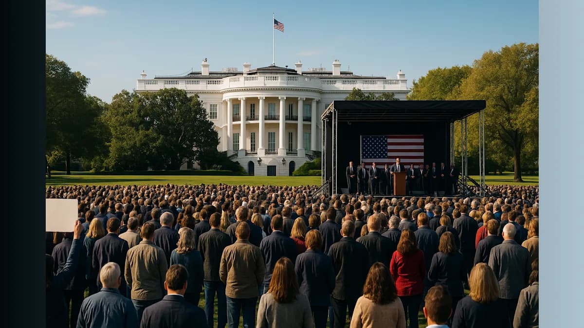 White House Organizes National Mall Prayer Gathering