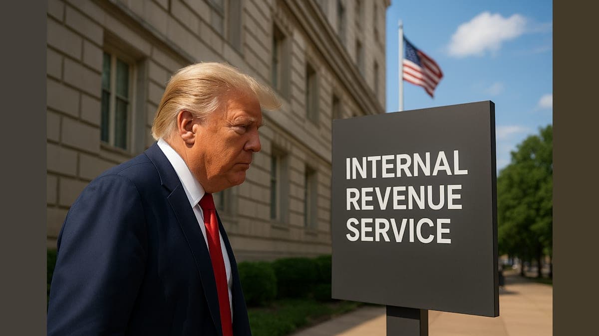 Trump Moves to Drop IRS Lawsuit Amid Settlement Talks