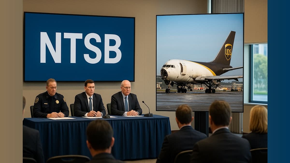 NTSB Hearing Examines Fatal UPS Jet Crash
