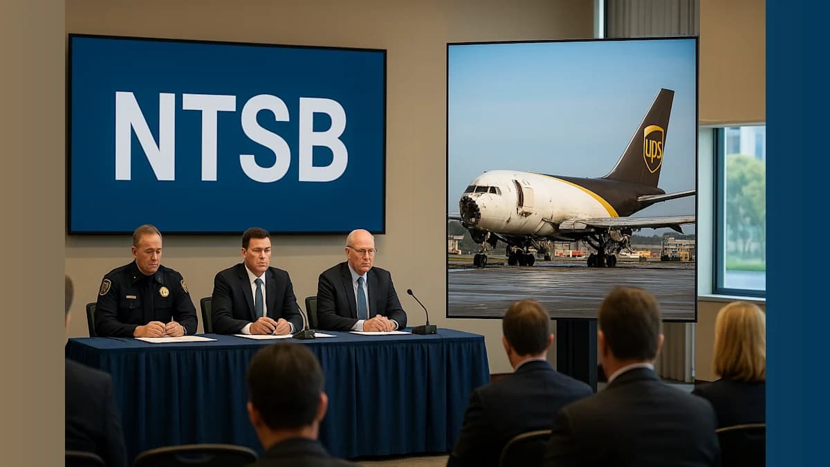 NTSB Hearing Examines Fatal UPS Jet Crash
