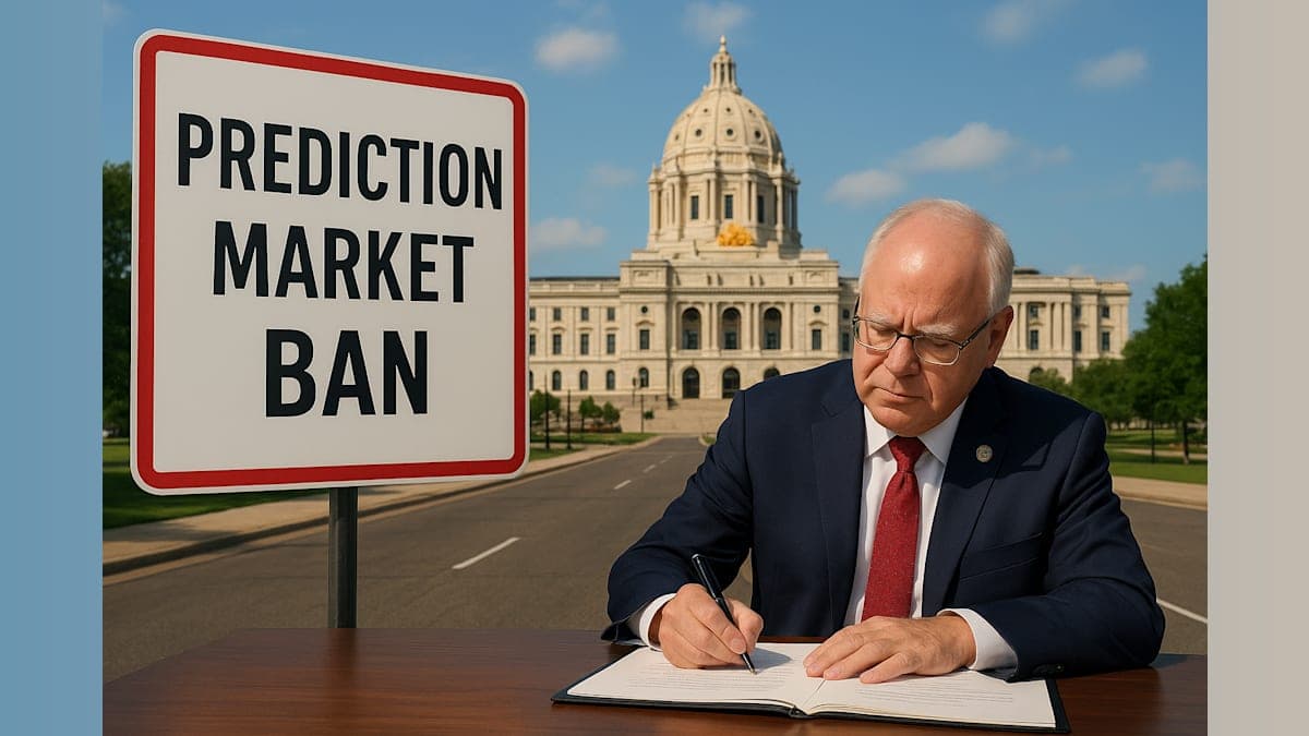 Minnesota Enacts Nation's First Prediction Market Ban