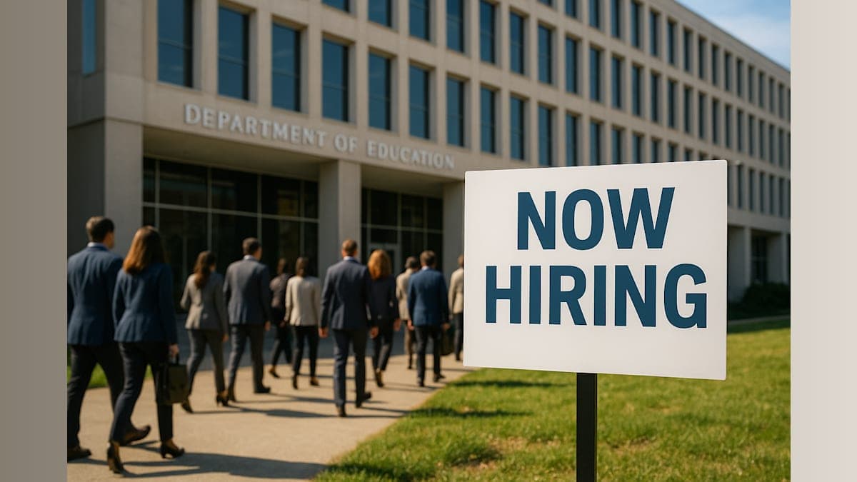 Education Department Hiring Hundreds After Mass Layoffs