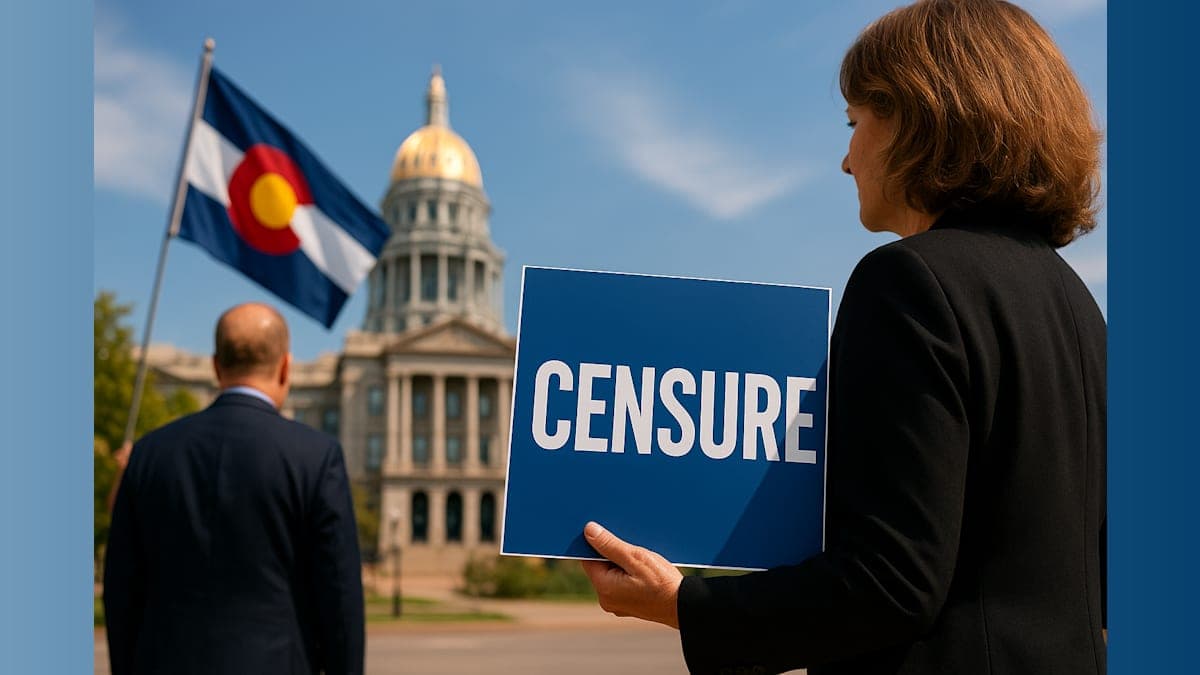 Colorado Democrats Censure Governor Over Tina Peters Commutation