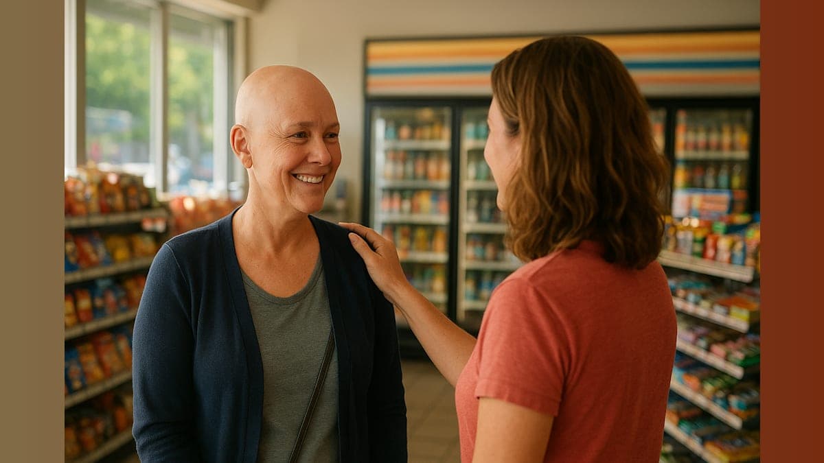 Stranger's Kind Words Transformed Cancer Patient's Journey
