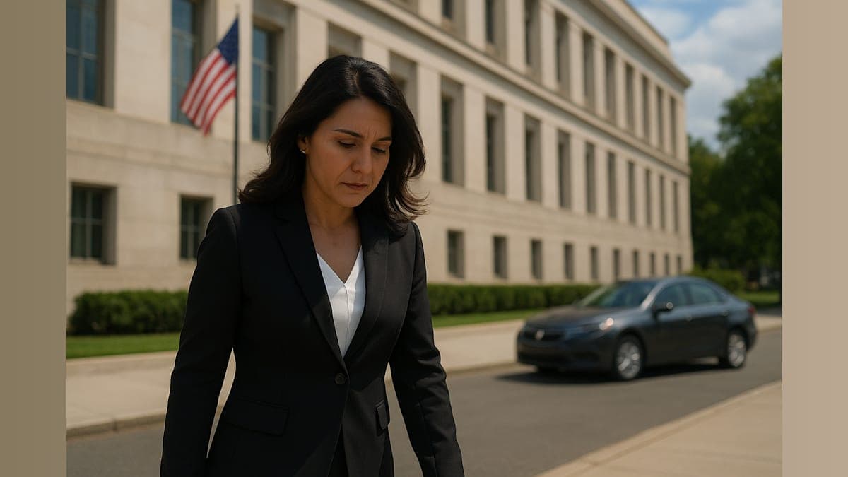 Tulsi Gabbard Resigns as Intelligence Director