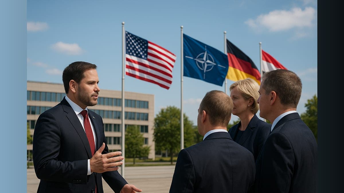 Rubio Meets NATO Allies Amid Troop Deployment Uncertainty