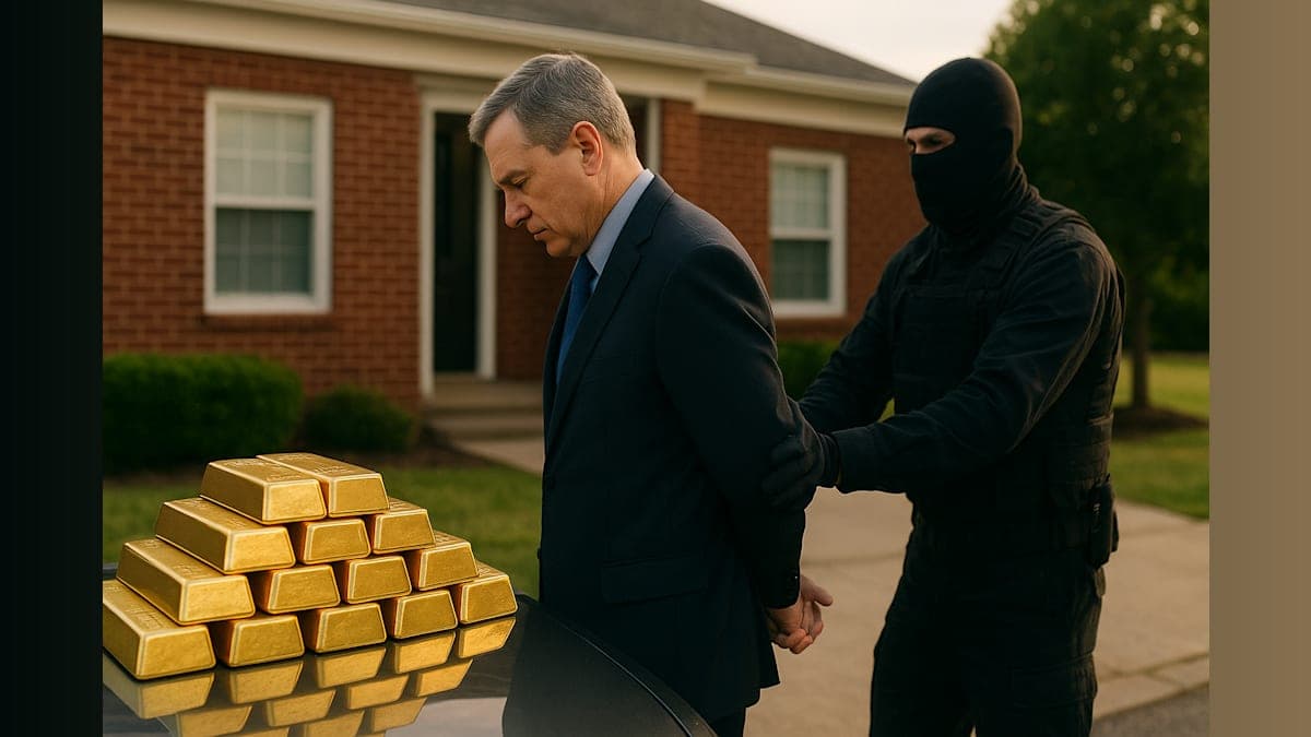 Former CIA Official Charged with Stealing Gold Bars