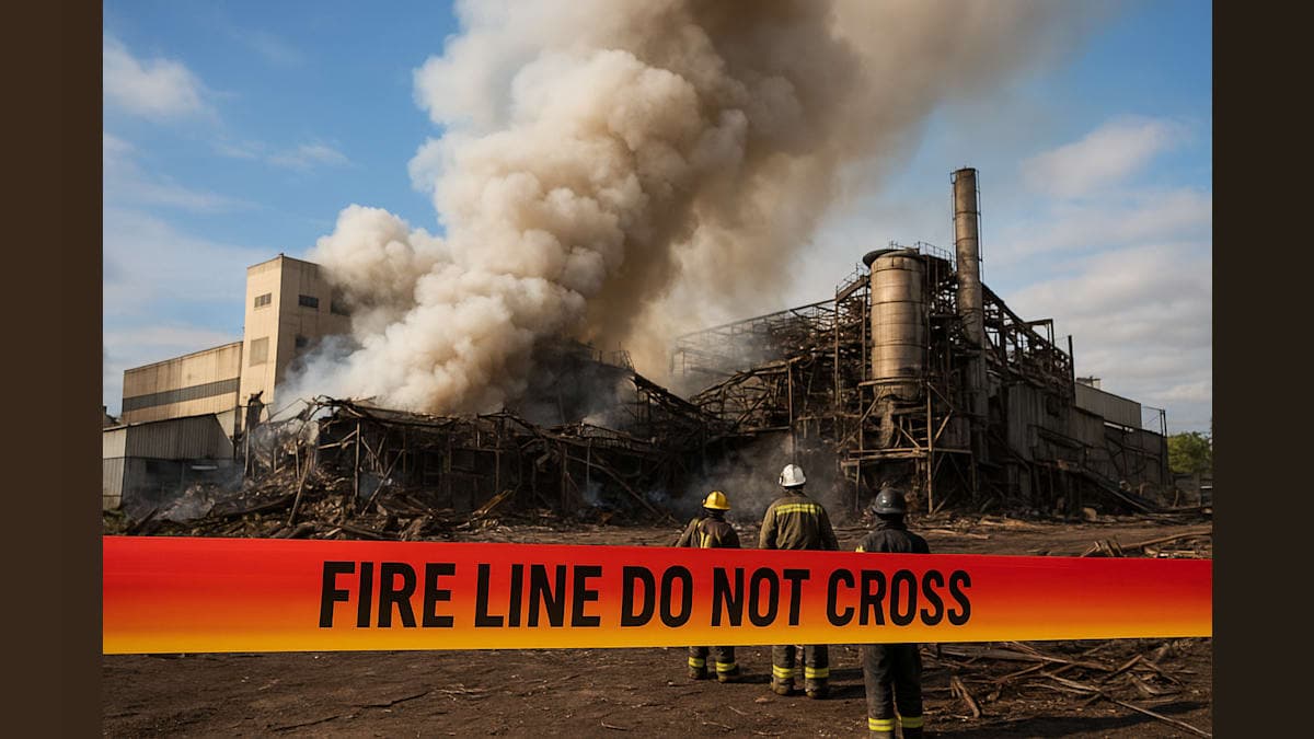 Paper Mill Disaster Leaves Two Dead, Nine Missing