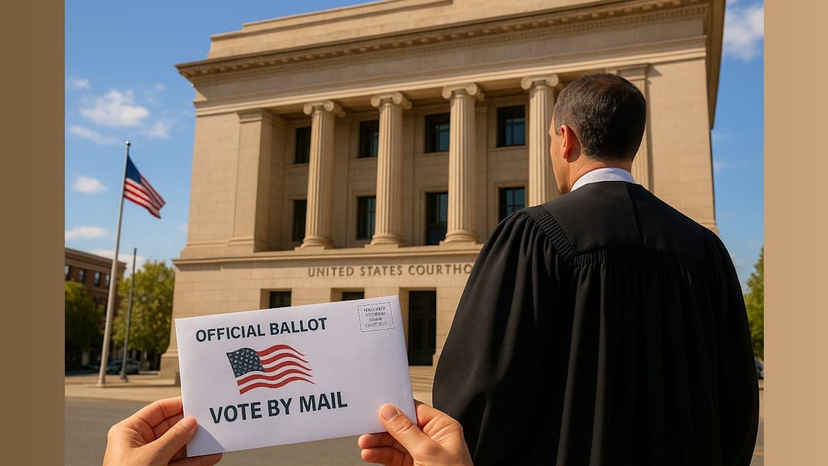 Federal Judge Declines to Block Trump Mail Voting Order