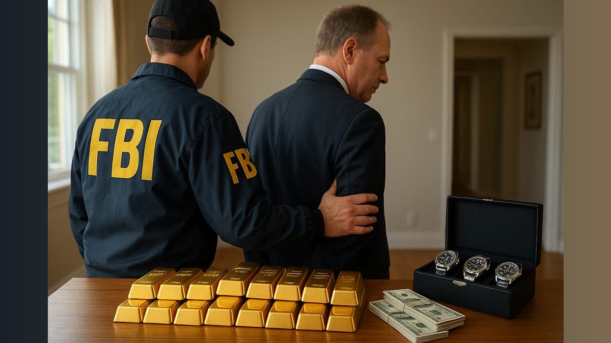 Virginia CIA Official Arrested with $40 Million in Gold