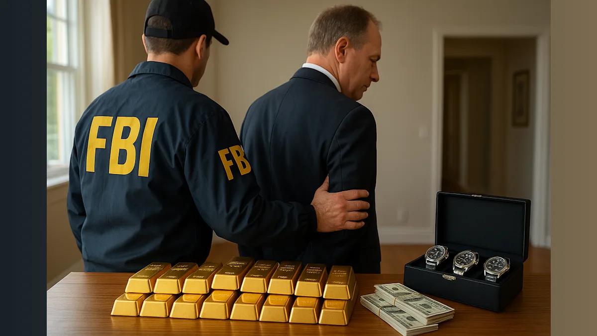 Virginia CIA Official Arrested with $40 Million in Gold