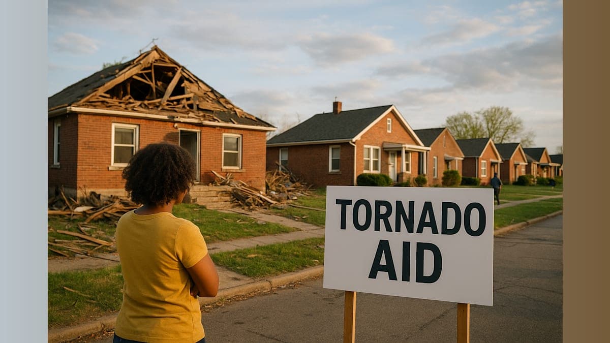Black Homeowners Still Awaiting Tornado Aid One Year Later