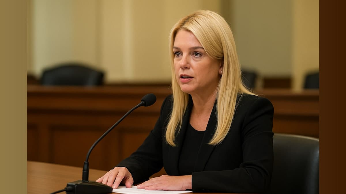 Pam Bondi Testifies on Epstein Files Handling