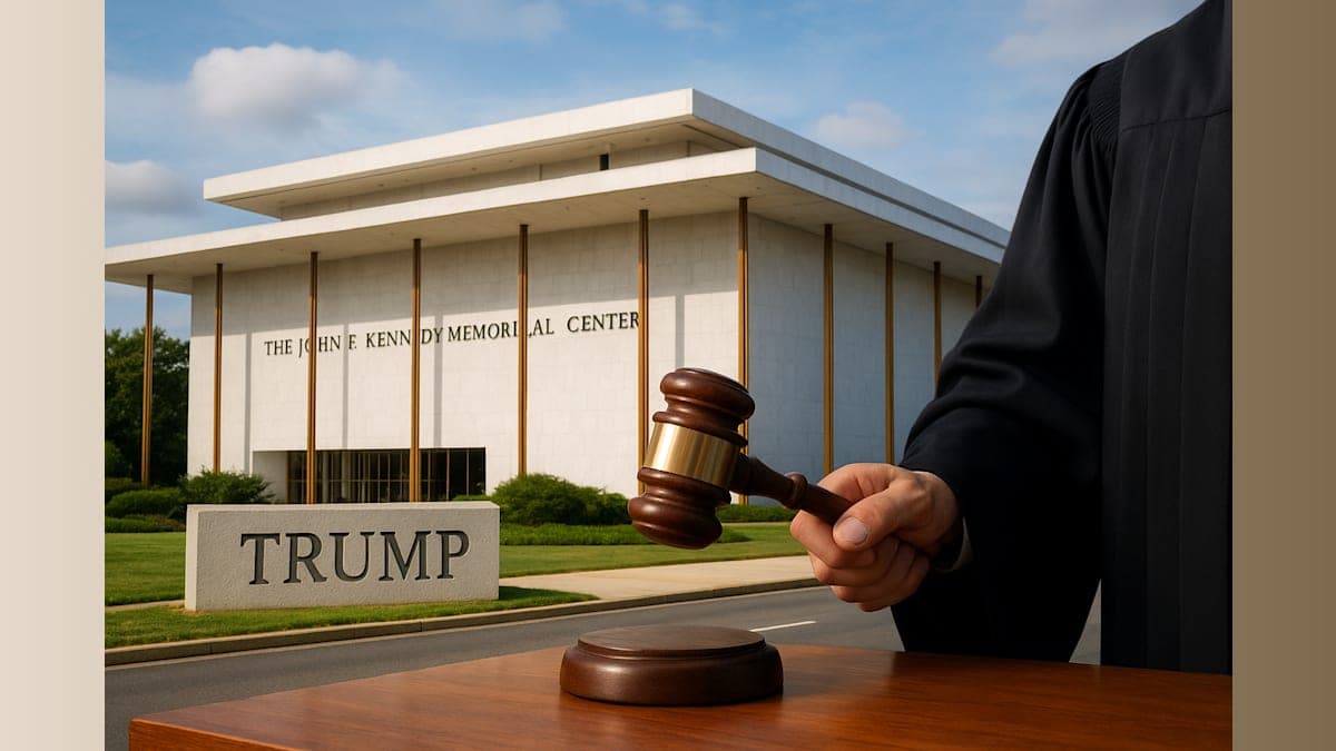 Judge Blocks Trump Name from Kennedy Center
