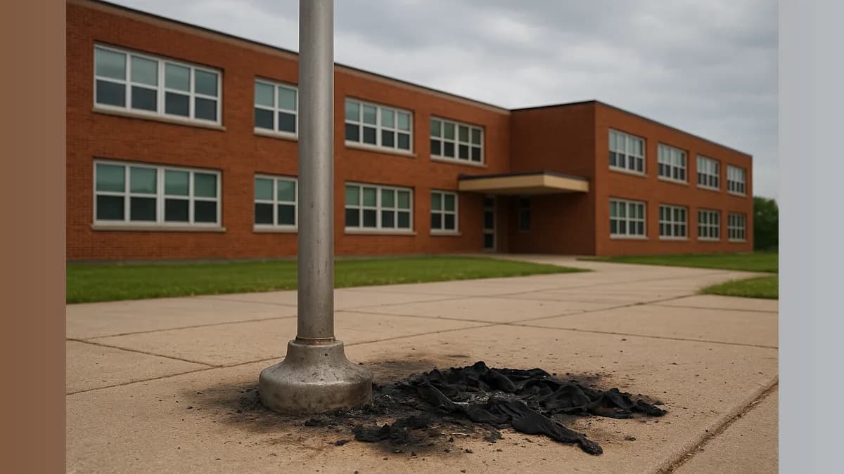Pride Flag Burned and Stolen at Norwich School
