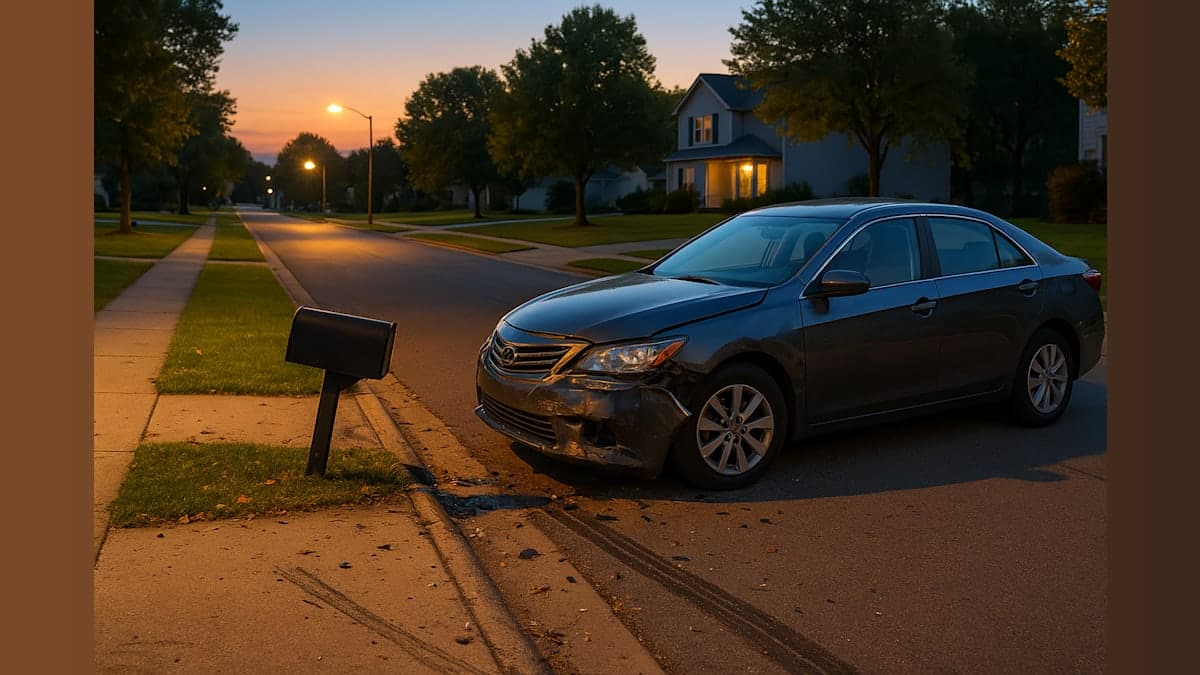 Peterborough Driver Arrested After Sidewalk Collision on Milroy Drive