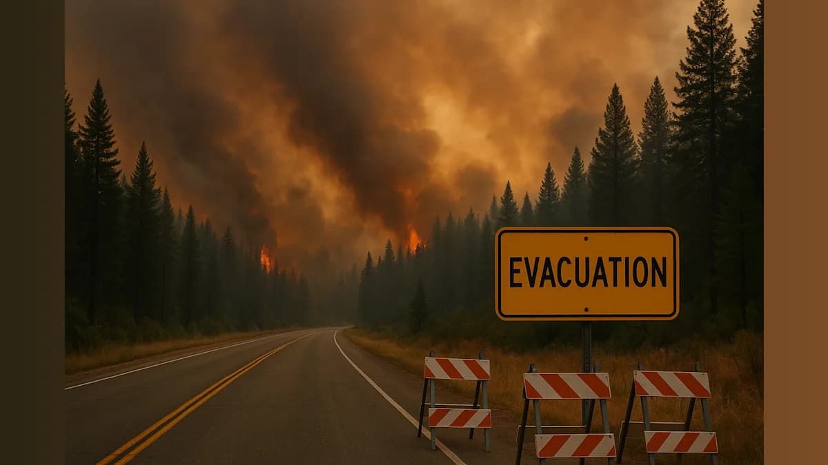 Ontario Calls in Military as Wildfires Rage Across North