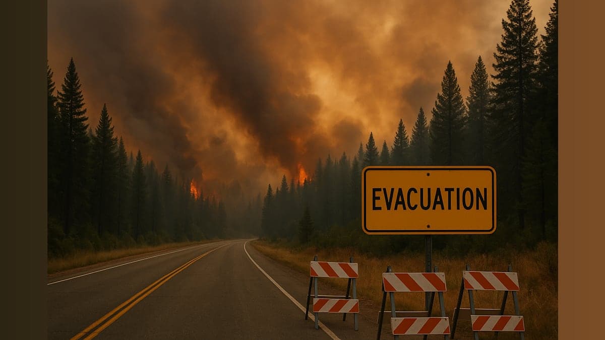 Ontario Calls in Military as Wildfires Rage Across North