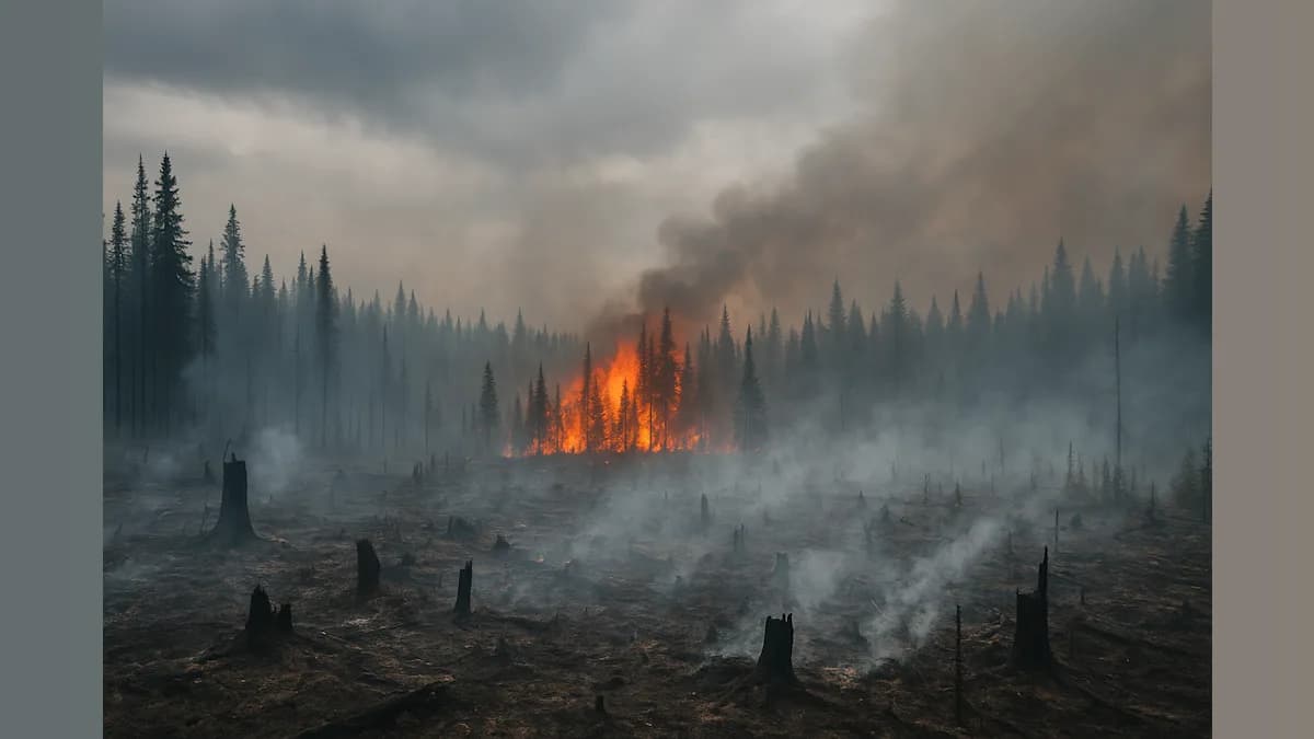 173 Active Wildfires Rage Across Ontario's North