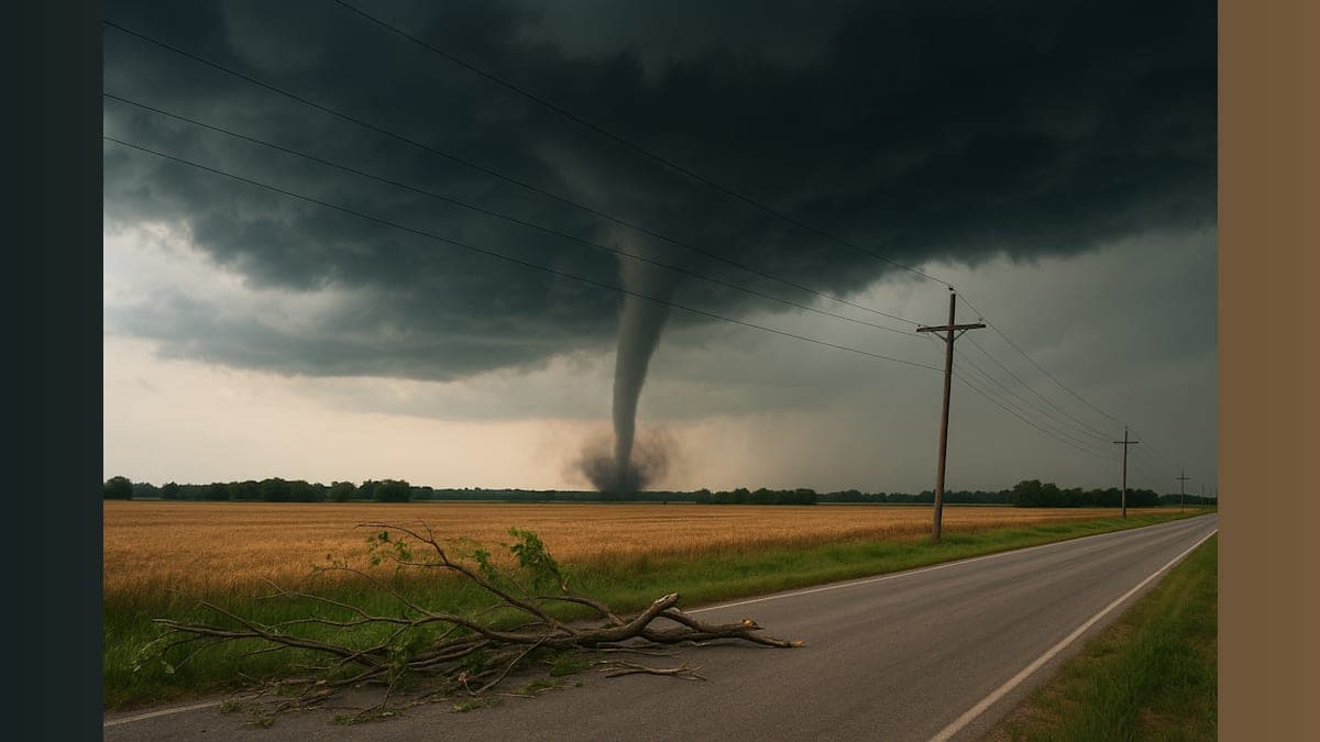 Two Tornadoes Touch Down in Southwestern Ontario Saturday